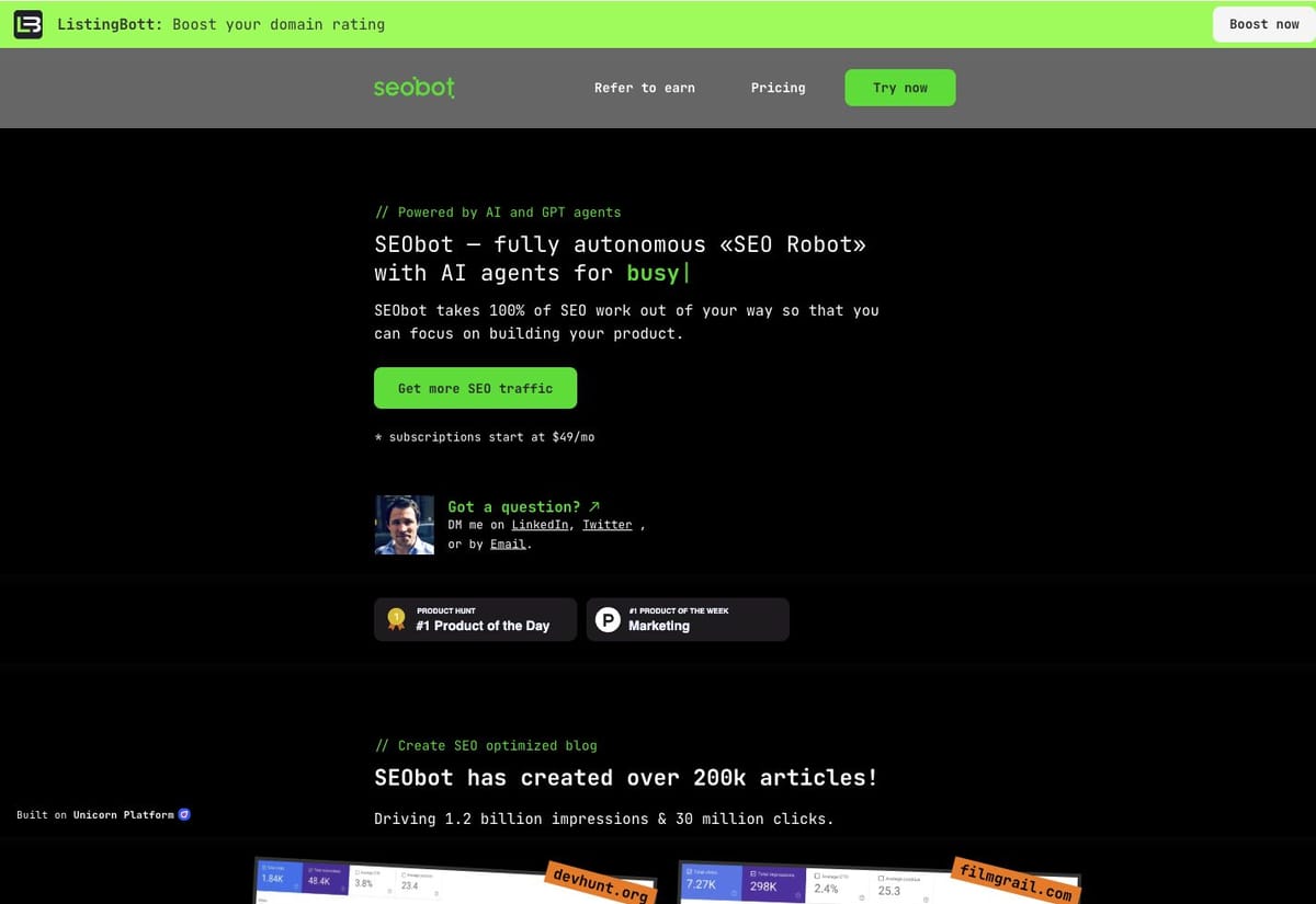 Homepage