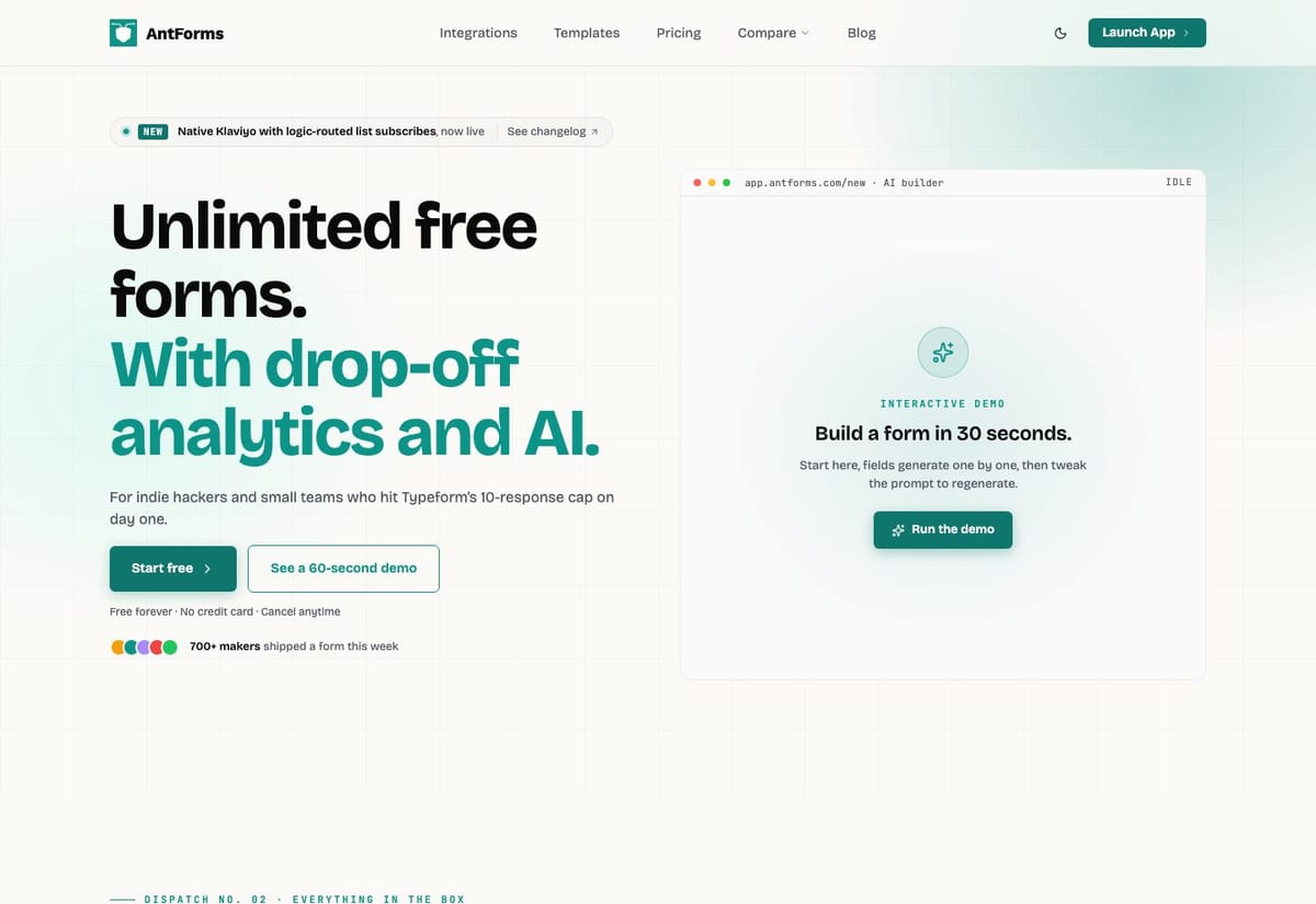 Homepage